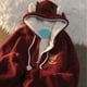 thumbnail image 3 of Sudadera con capucha de terciopelo de alce de Navidad de gran tamaño Harajuku para hombres y mujeres, sudaderas con capucha Kawaii, ropa de otoño e invierno, 3 of 5