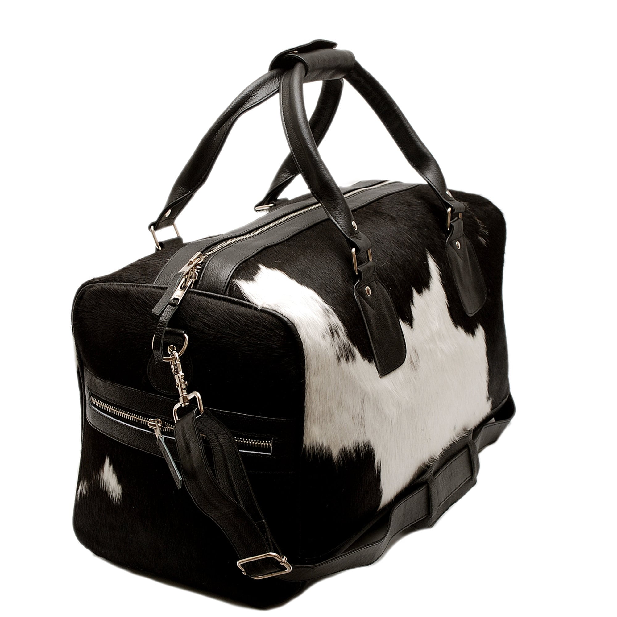 Duffle Bag Cowhide Large Leather Duffel Women Travel Weekend Holiday Bag Men Sport Overnight Weekender Tricolour Leather KDL-14