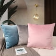 thumbnail image 6 of Cterwk 4 Pack Throw Pillow Covers Decorative Square Solid Thick Super Soft Velvet Cushion Case for Sofa Couch Living Room Office, 18 x 18inch, 6 of 8