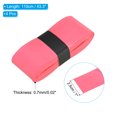 thumbnail image 2 of Unique Bargains Anti Slip Sweatband Absorbent PU Tennis Badminton Racket Grip Tape, Pink 4 Pack, 2 of 6