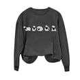 thumbnail image 2 of Vixolx Graphic Sweatshirt for Women Crew Neck Long Sleeve Shirts Oversized Casual Pullover Tops Fall Fashion Clothes, 2 of 6