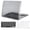 Jet Black, variant on mosiso plastic hard case with keyboard cover with screen protector only for [previous generation] macbook pro retina 15 inch (model: a1398) no cd-rom, frost
