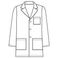 thumbnail image 4 of Panda Uniform white lab coat mens | lab coat men & doctor coat, mens lab coat, 4 of 5