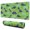 Green Cartoon Dinosaurs, variant on Long Mouse Pads for Desk,Green Crocodile Rainbow Pattern Desk Mats on Top Of Desks, Desk Mouse Pad Extra Large with 3mm Non-Slip Base and Stitched Edge for Gaming,Office,Work,Home 31.5"x11.8"