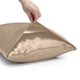 thumbnail image 5 of Funda de almohada de satén para cabello y piel, juego de 2 fundas de almohada de tamaño estándar y paquete de 2 fundas de almohada de satén suave (50,8 x 76,2 cm), 5 of 7