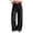 *Black, variant on ClodeEU Women's High Waisted Corduroy Wide Leg Trousers,Casual Fall Loose Pants with Pockets Black,Womens Plus XS