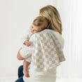 thumbnail image 5 of Itzy Ritzy Breastfeeding Boss Taupe Checkerboard Multi Use Cover, 5 of 6