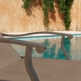 thumbnail image 5 of Pellebant  2PCS Patio Aluminum Adjustable Chaise Lounge Chair Brown, 5 of 5