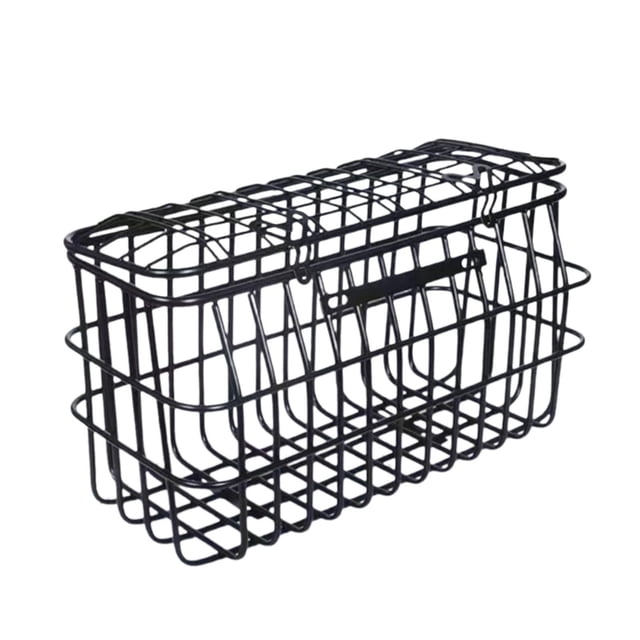 jinwen Electric Scooter Rear Basket Iron Wire Rear Rack for Outdoor Shopping Riding 65cm No Liner