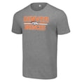 thumbnail image 2 of Men's Starter Heather Gray Denver Broncos Team Mesh Print Graphic T-Shirt, 2 of 3