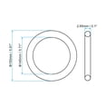 thumbnail image 2 of Uxcell 150x145x2.65mm Nitrile Rubber O Rings Metric Sealing Gasket, Black, 2 of 6