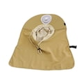 thumbnail image 5 of Lispipm Summer Men's Wide Brim Sun Hat Neck Cover Solar Fan Bucket Hats Unisex Casual Outdoor Beach Vacation Caps Yellow, 5 of 7