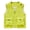 Green, variant on Unisex Utility Vest Lightweight Breathable Mesh Lined Work Vest for Fishing Hiking Outdoor Activities with Multi Pockets Black