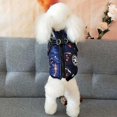thumbnail image 2 of S-4xl Winter Warm Large Pet Dog Jacket With Harness Dog Clothes For Labrador Waterproof Big Dog Coat French Bulldog Outfits Army Green XL, 2 of 5