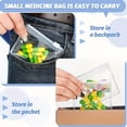 thumbnail image 3 of 20-Pack Transparent PVC Storage Bags, Reusable Zipper Bags, Mini Clear Seal Bags for Jewelry, Medicine, Small Items, Portable Waterproof Self-Sealing Multi-Purpose Organizing Bags, 3 of 6