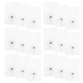thumbnail image 1 of CTIRCHIU 18 Pcs Screw Sticker Hook Stainless Steel Flat No Drill Installation Home Renovation, 1 of 8