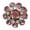 Pink, variant on JOGZMZ Rhinestone Button Covers, Crystal Button Covers for Women, Detachable Crystal Buttons, Rhinestone Buttons Suitable for Blouses Dress Suit Shirt Sewing DIY (Pink)