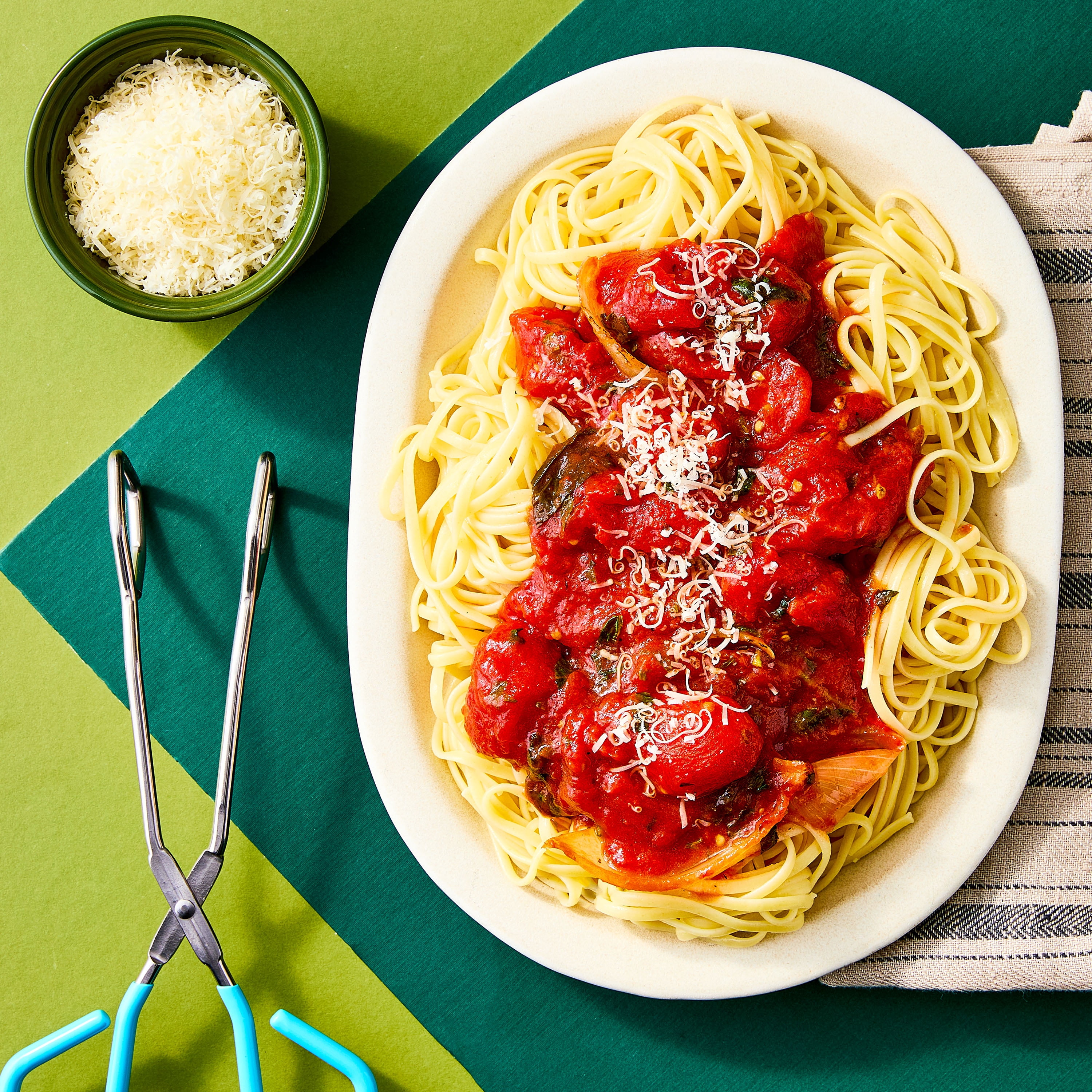 bettergoods San Marzano Style Whole Peeled Tomatoes with Basil, 28 oz