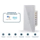 thumbnail image 1 of Interruptor Inteligente Regulador de Intensidad Wifi Aksi Blanco 150W, Compatible con Alexa y Google Assistant, Incluye Capacitor, Funciona con y sin Neutro, 1 of 8