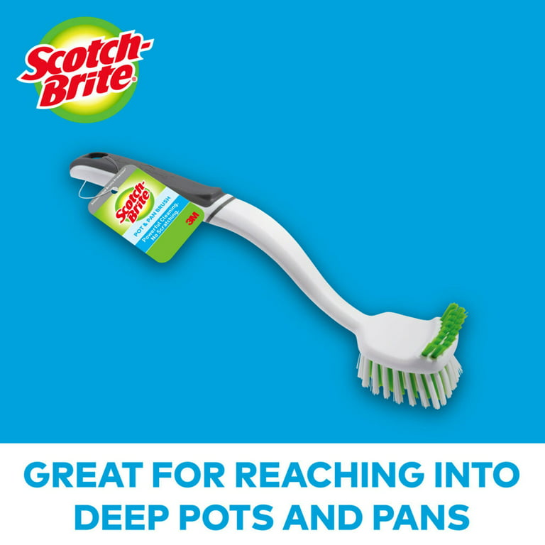 Scotch-Brite Pot & Pan Dish Brush, 4 Dish Brushes