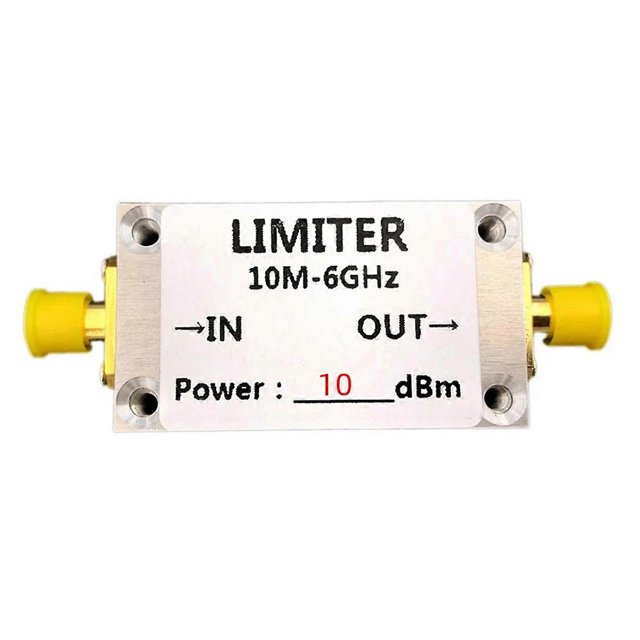 PIN Diode RF Limiter 10M-6GHz 10dBm with CNC Case for HAM Radio Low Noise Amplifier SDR Shortwave Re