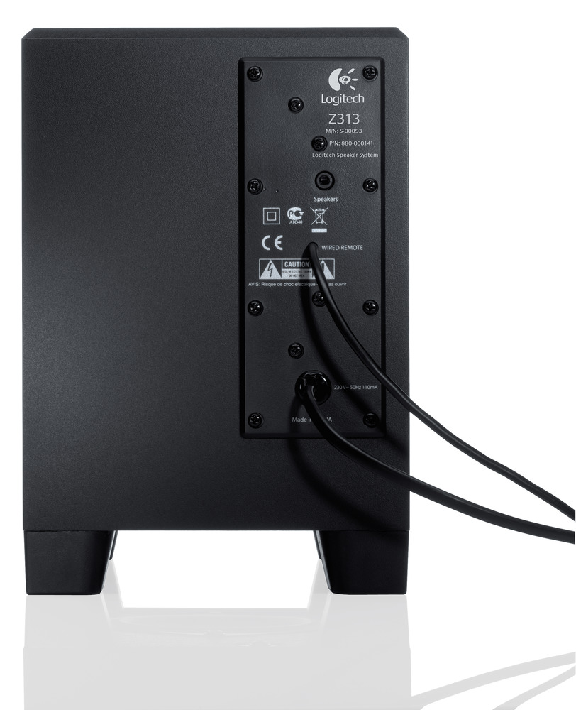 Logitech Z313 Multimedia Speaker System - image 4 of 4