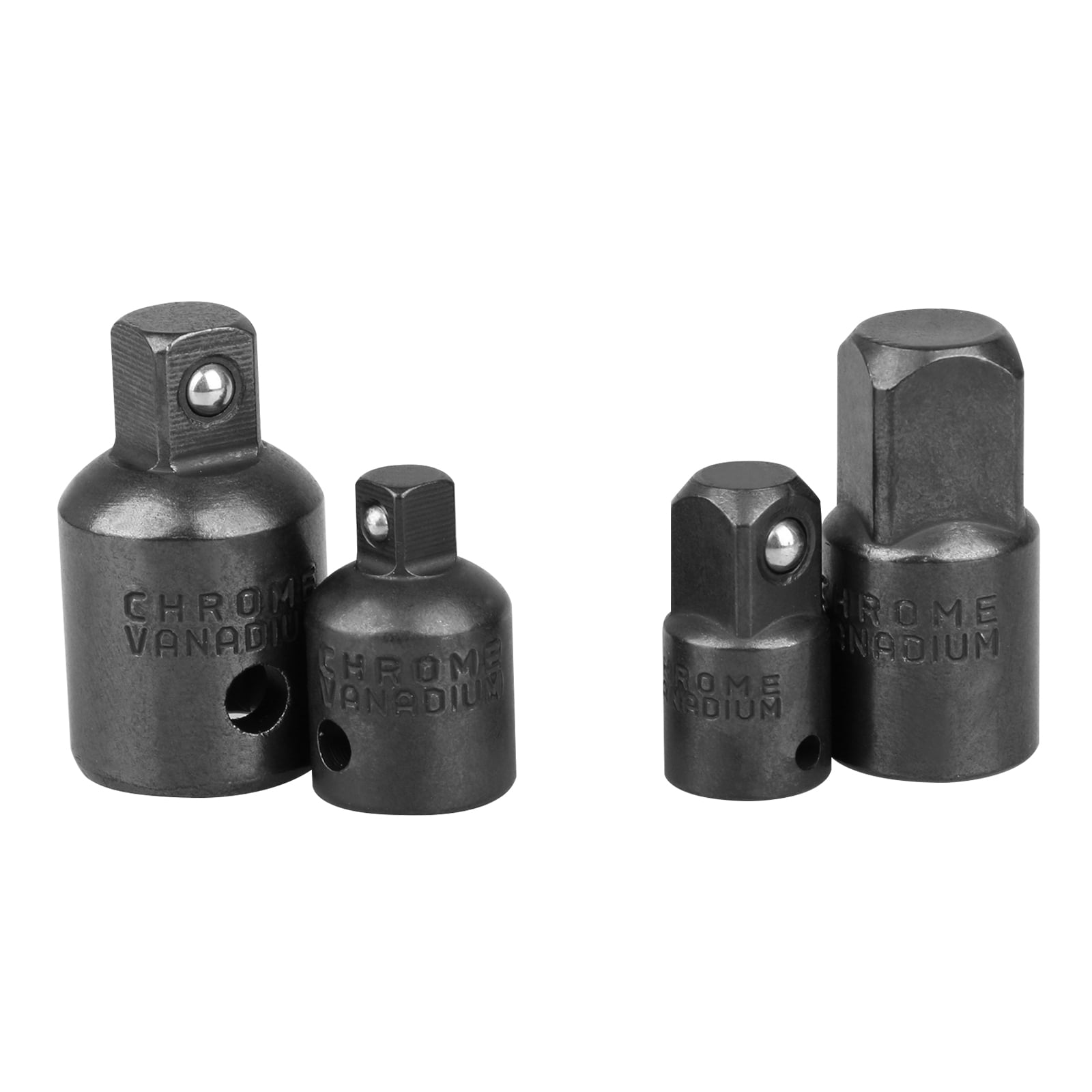 3/8" to 1/4" 1/2 inch Drive Ratchet Socket Adapter Reducer Air Impact Kit