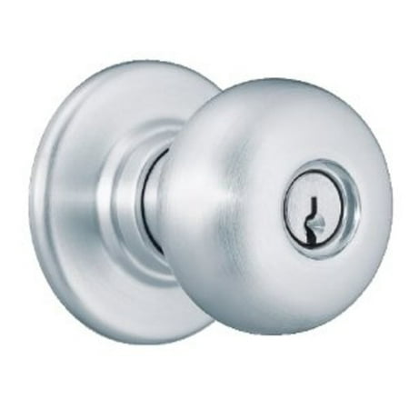 Schlage A170-PLY Plymouth Knob Non-turning Lock, Satin