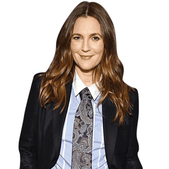 Drew Barrymore (Tie) Half Body Buddy Cutout