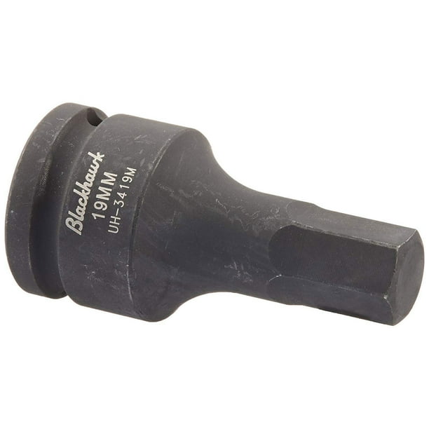 3/4" Drive Hex Bit Impact Socket, 19MM
