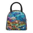 thumbnail image 1 of Disketp Sea World Bolsa Térmica para Almuerzo, Lonchera con Abertura Amplia y Gran Capacidad, Organizador Reutilizable para Mujeres, Hombres y Adultos, 1 of 6