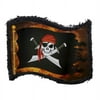 Small Skull Flag Pinata for Pirate Themed Party Decorations 12 x 15.7 x 3 Inches