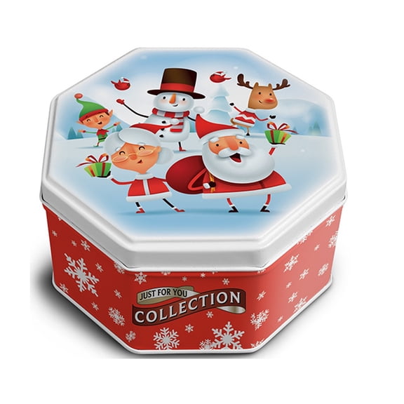 Campbells Shortbreads Santa Family Tin (Petticoat Tails) 115g (Pack of 1)