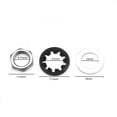 thumbnail image 4 of Mosiee 15Pcs Potentiometer Nuts Set Washers Fits Cts Guitar Pots Switchcraft Accessories Stringed Instruments Parts, 4 of 7