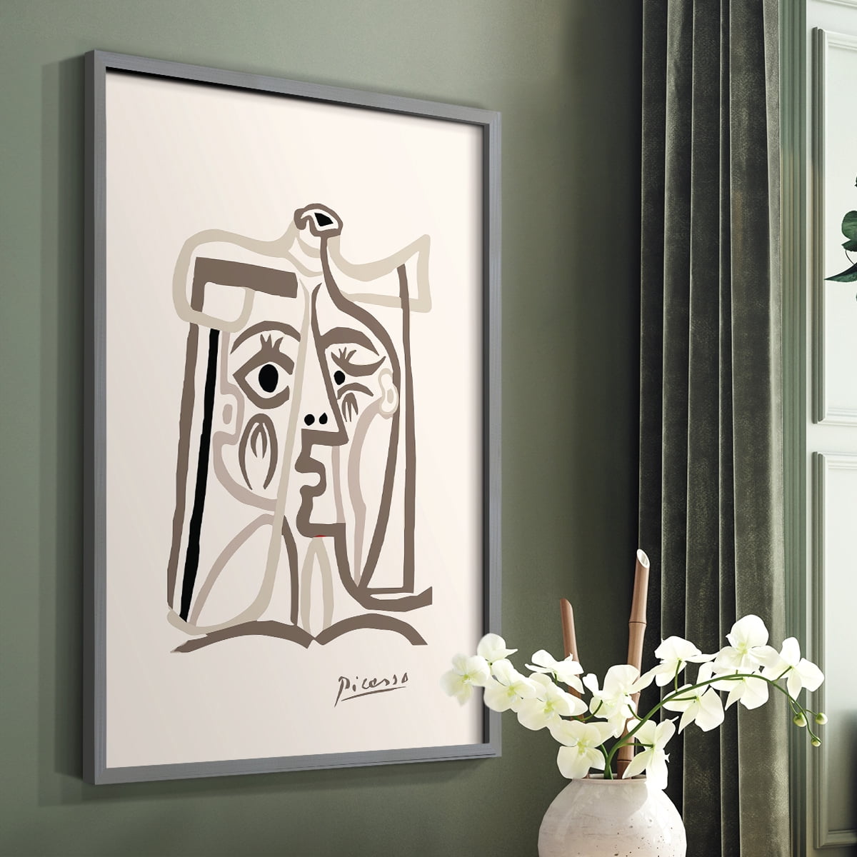 Matisse CCXXX in Solid Wood 22 x 28 Framed Print