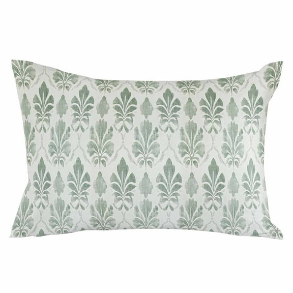 Sage Green Geometric Throw Pillow Cover 20 x 36 Inch Decorative Pillow Cover Vintage Ethnic Abstract Art Lumbar Pillowcase Seasonal Rectangle Cushion Case for Couch Sofa Bed Living Room