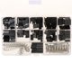 thumbnail image 3 of 620 Piezas de 40 Pines 2,54mm Tono Cabezales de Fila de Conectores Dupont de 260V de Metal Accesorios para Automóvil Sunnimix 2.54mm cabezal, 3 of 8