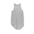 thumbnail image 2 of Project Social T Womens Tunic Muscle Tank Top, Grey, Large, 2 of 2
