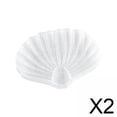thumbnail image 1 of Cuenco de selenita,Cuenco de cristal de selenita tallado a mano con forma de concha,Tazón de carga de selenita marroquí Cuenco decorativo,Plato de joyería de selenita para limpiar la, 1 of 8