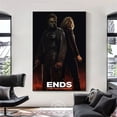 thumbnail image 4 of Póster de Final de Halloween 2022, película Slasher, impresiones de lentejuelas finales 1978, 13 películas, arte de pared, pintura en lienzo, sala de estar, decoración del hogar, 4 of 4