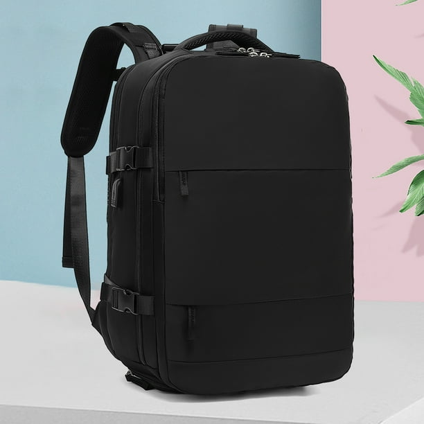 Mochila de negocios Oxford, bolso de hombro de ocio con separación húmeda y seca, mochila informal