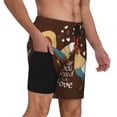 thumbnail image 3 of Daiia Rooster And Chicken Mens Swim Trunks Swim Shorts Quick Dry Swim Shorts with Mesh Lining Pockets-Small, 3 of 9