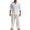 White&1080, variant on CONFREE Mens Linen 2 Peice Sets Casual Men's Summer Outfits Set Soft Buttons Shirts Pants Beach Vacation Outfits for Men