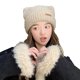 thumbnail image 3 of Xihbxyly Sombrero de Pescador con Estampado de Cuadros, Gorro Cálido de Invierno, Gorro Suave y Elástico, Ligero y Plegable, Accesorio para Exteriores para Mujer, Estilo Urbano Chic, Estilo Informal,, 3 of 3
