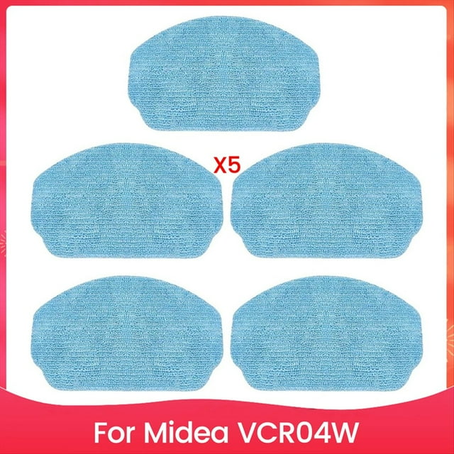 Paquete de 5 Paños de Limpieza para Robot Aspirador para VCR04W, Repuestos y Accesorios.