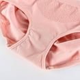 thumbnail image 4 of ameIAEA Full Coverage Panties for Women Mid Waisted Stretch Underwear Soft Breathable No Show Briefs, 4 of 4