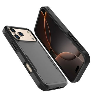 Njjex iPhone 7 Plus Case, Blue Black, Shockproof Hybrid Armor Anti