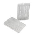 thumbnail image 5 of Wobble Wedge BigGap Clear Plastic Shims - Multipurpose Leveling Wedges for Furniture & Heavy Loads - 4 Pack, 5 of 6