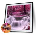 thumbnail image 2 of Diamante pintura taladro cascada DIY Kits completo cuadrado hogar pared decoración arte artesanía FLhrweasw Nuevo, 2 of 9