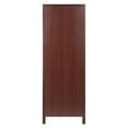 thumbnail image 6 of Winsome Wood Brooke Jelly Cupboard, 2-Section Cabinet, Walnut, 6 of 9